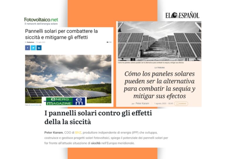 Solar panels to combat drought and mitigate its effects Opinion Article on media