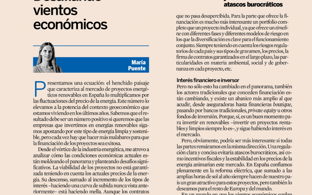 Desafiando vientos económicos